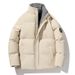 Stand Collar Down Cotton Jacket Men's Jacket Winter Clothing Plus Size Top_voghion.com