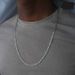 Long Necklace Personality Men Simple Luxury Stackable Hip-Hop Cuban Chain Gold Jewelry_voghion.com