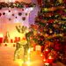Party Supplies Popular Christmas Decoration Iron Deer Layout Props Light Festival Luminous Deer Shape Lamp_voghion.com