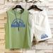 Top/Set Snow Mountain Printed Sleeveless Tank Top Set Men's T-shirt Summer Large Size 5/4 Shorts Casual Two Piece 12_voghion.com