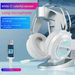Computer Headset Over-Ear Gaming E-Sports Dedicated Wired Headphone With Microphone For Desktop And Laptop Universal_voghion.com