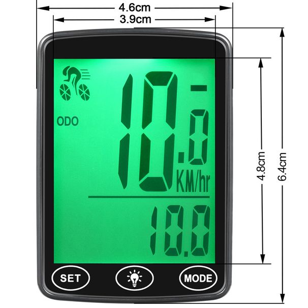 2024 New Wired Touch Screen Bicycle Computer Mountain Bike Speedometer Cadence Meter_voghion.com