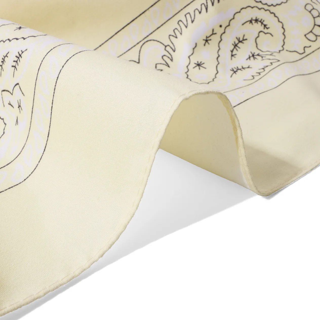 polyester paisley cashew flower square scarf hip hop outdoor cycling spot wholesale bandana headscarf_voghion.com