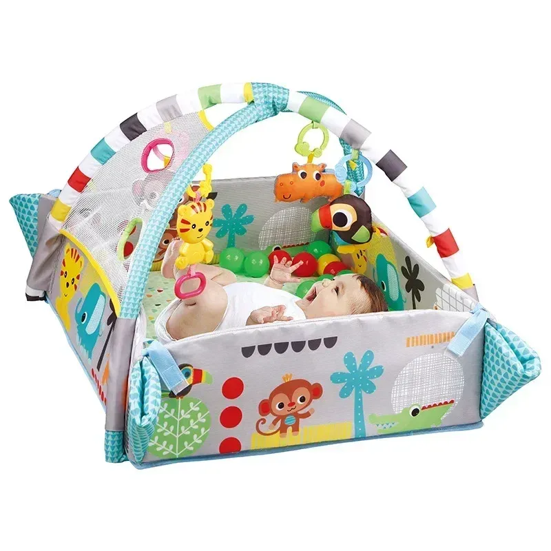 Baby Fitness Frame Crawling Game Blanket Multifunctional Educational Mats Fence Crawling Blanket Infant Rug Enlightenmen_voghion.com