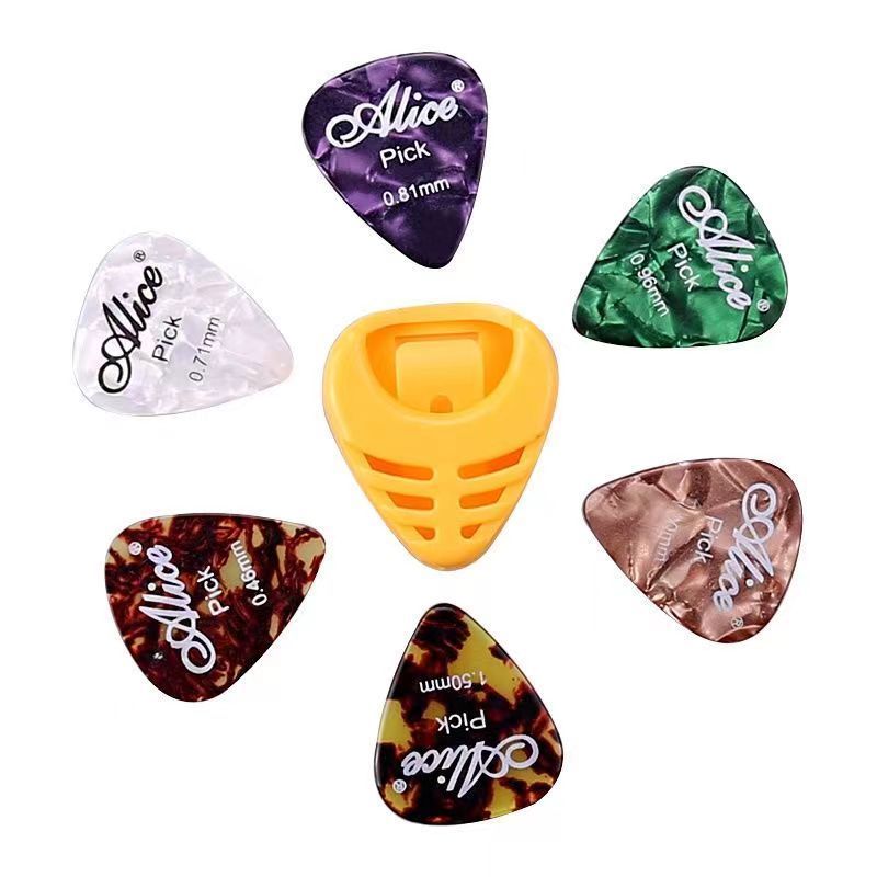 Alice Celluloid Folk Ukulele Strumming Electric Guitar Picks Wear-resistant Universal_voghion.com