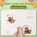 Bear Thickened Antibacterial Food Grade Silicone Dough Home Use Rolling Baking Board Kneading Mat_voghion.com