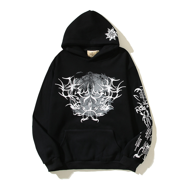 Felpa con cappuccio da uomo stampata Rising Sun Autunno/Inverno_voghion.com