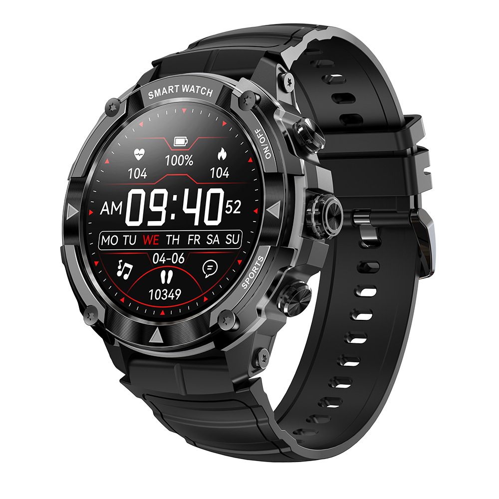 Smartwatch Y8 con chiamate Bluetooth, display HD da 1,39", monitoraggio della frequenza cardiaca e dell'ossigeno nel sangue: robusto e impermeabile per le avventure all'aria aperta_voghion.com
