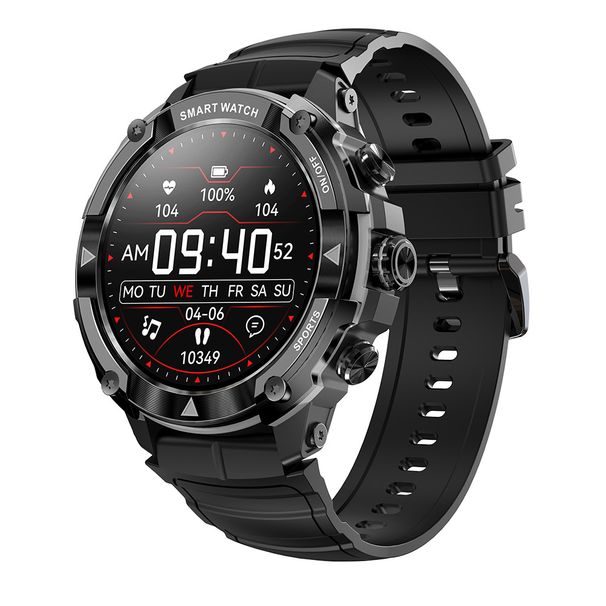Smartwatch Y8 con chiamate Bluetooth, display HD da 1,39", monitoraggio della frequenza cardiaca e dell'ossigeno nel sangue: robusto e impermeabile per le avventure all'aria aperta_voghion.com