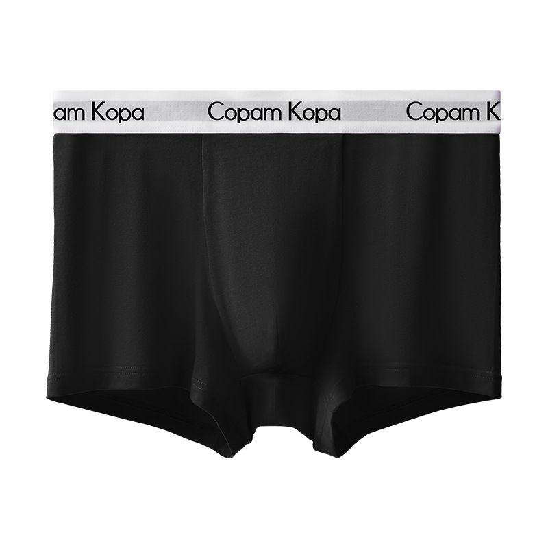 Men's Underwear Summer Antibacterial Pure Cotton Crotch Boxer Briefs Simple Solid Color Boxer Shorts_voghion.com
