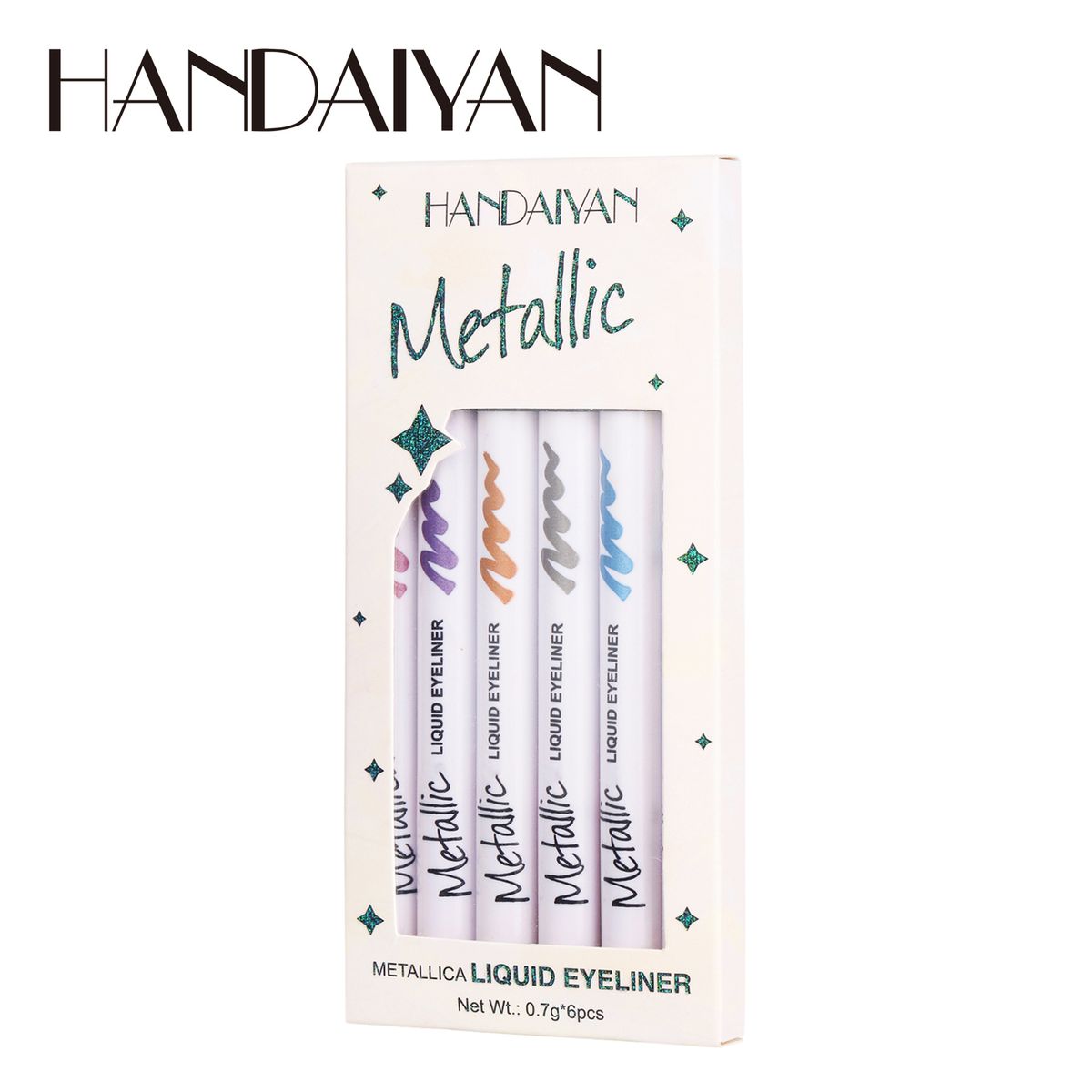 Han Daiyan Pearlescent Shiny Extremely Fine Lasting Waterproof Stain Free eyeliner Liquid Pen_voghion.com