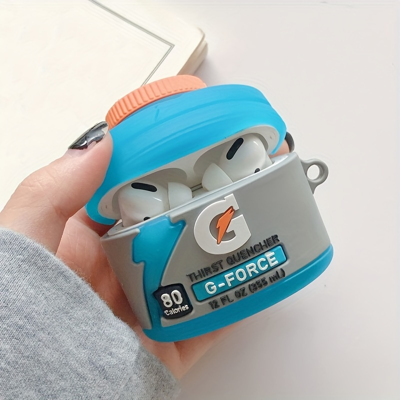 Cute Silicon Case For Airpods 1 2 Compatible with Airpods pro 2_voghion.com