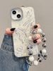 Bracelet Chain Butterfly Phone Case For Huawei P60 P50 P40 P70 Mate 30 40 50 60 Pro Plus Plating Conch Pattern Cover_voghion.com
