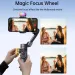 AOCHUAN Smart XE Kit Gimbal Stabilizer For Smartphone IPhone Video Recording Magnetic Fill Light 3-Axis Foldable Android_voghion.com