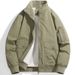 Giacca invernale da uomo foderata in pile – Nylon impermeabile, vestibilità oversize (L-5XL, antivento, isolamento termico, nero/kaki/verde militare)_voghion.com