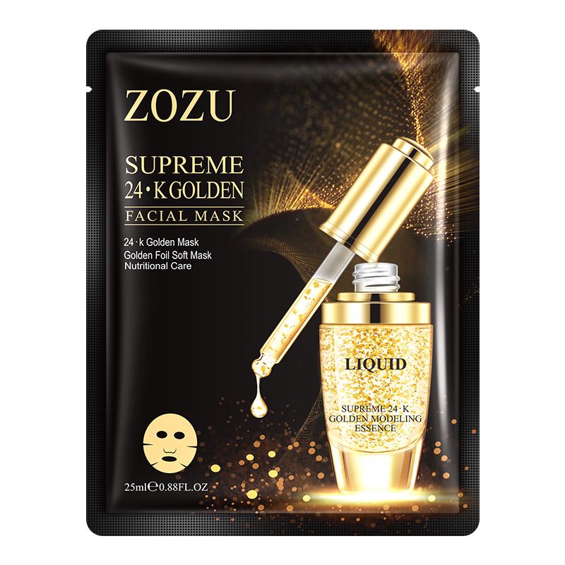 ZOZU24K Goldfolienmaske (neu) 25g * 10 Stück_voghion.com