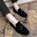 Suitable For All Seasons Casual Men's Soft Sole Slip-On Large 17 Loafers Moccasins Size 48 Leather Shoes_voghion.com