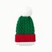 Kerstmuts Kinderkerstmuts Herfst en winter warme schattige kerst gebreide wollen muts_voghion.com