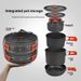 Kochutensilien Outdoor Topf Kochgeschirr Set Picknick Reise Tragbarer Camping Wasserkocher_voghion.com