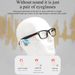 Smart Music Sonnenbrille Kopfhörer Wireless Bluetooth Headset Kopfhörer mit Mikrofon_voghion.com