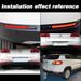 2 pezzi di riflettore per paraurti posteriore a LED per auto per Tiguan (5N) 2008-2016, luce di stop, fanale posteriore OEM n. 5N0945105_voghion.com