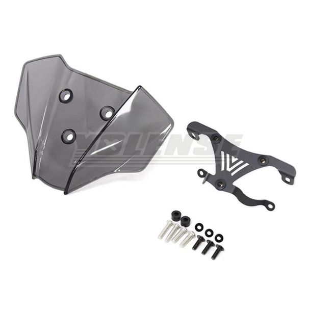 2017-2023 Motorcycle Windscreen Windshield Wind Deflectors Shield Protector For DUKE 390 125 DUKE390 DUKE125_voghion.com