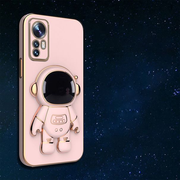 Carcasă de lux placată cu desene animate cu astronaut pentru Xiaomi Redmi Note 11 10 9 8 7 Pro 10T 9T 8T 10C 9C 9A 9T Mix4 T_voghion.com