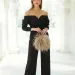 2024 Real Natural Ostrich Feather Mini Handbag Fur Fluffy Womens Dress Up Wallet Party Leather Handle Clutch Bag Peach_voghion.com