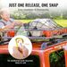 VEVOR Cargo Net Heavy Duty Bungee Cargo Net 7.2' X 10.8' Stretchable For Trucks_voghion.com