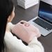 Minibear USB Hand Warmer - 10W Fast Heating Pad, Ultra-Soft Plush Cover, Portable Electric Warmer For Women (Pink, With/without Power Bank Options)_voghion.com