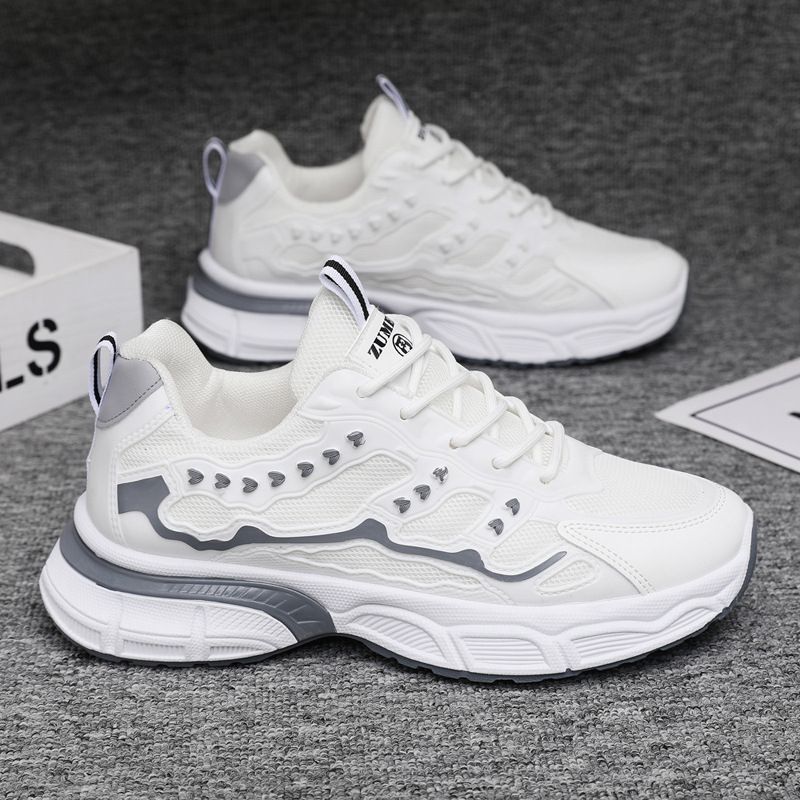 Baskets légères et respirantes pour homme, chaussures de course décontractées en maille, tendance, automne 2023_voghion.com