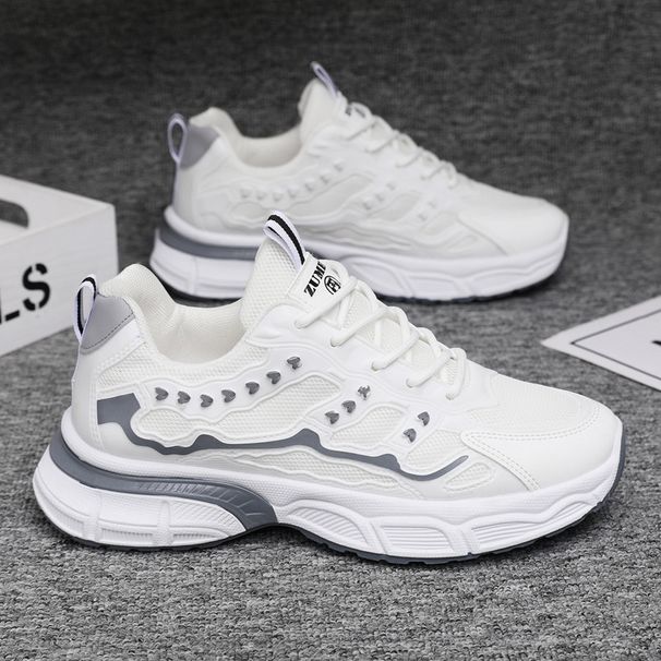 Baskets légères et respirantes pour homme, chaussures de course décontractées en maille, tendance, automne 2023_voghion.com