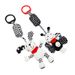 Baby Hängende Rasseln Spielzeug Weiß Schwarz Kinderwagen Infant Krippe Spielzeug Weichem Plüsch Autositz mit Windspiele Geburtstagsgeschenk für Neugeborene_voghion.com