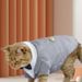 Haustiermode Smoking Anzug Kätzchen Hemd Kleidung Hochzeitskleid mit Fliege Katze Abendgarderobe_voghion.com