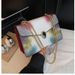 Stylish PU Snake Print Small Square Shoulder Bag - Trendy Crossbody Purse With Flap Closure & Zipper Pocket - Medium Size Handbag In Multiple Colors_voghion.com