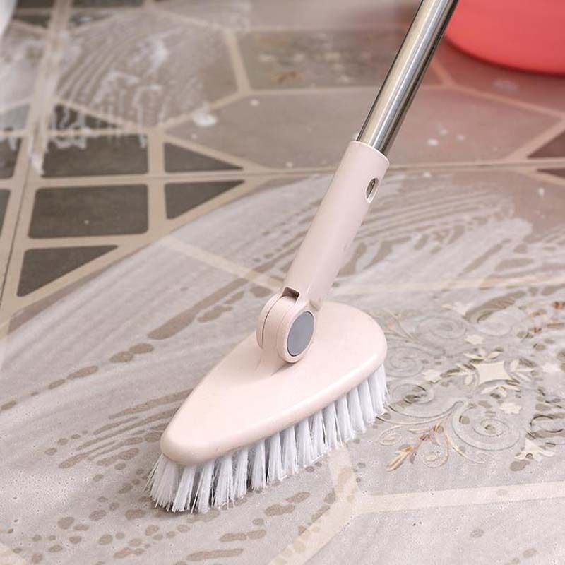 Cross-border plastic long handle cleaning brush bathroom floor brush bathroom bathtub daily necessities tile brush_voghion.com