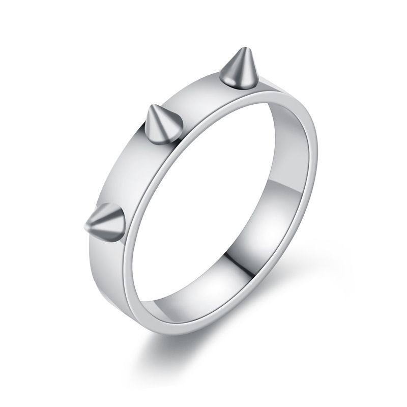 Hip-Hop Style Self-Defense Couple 3 Prong Emergency Defense Rings Suitable For Men And Women Portable Anti-Wolf Weapons_voghion.com