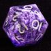 9 Polyhedral Dice DnD Sets Violet Nebula Osmosis For Dungeons Dragons RPG_voghion.com