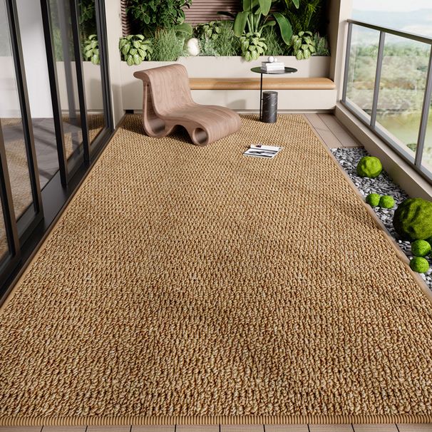 Premium Polyester Area Rug – Modern Solid Color Floor Mat For Living Room, Bedroom & Balcony, Soft Print Design (Multiple Sizes & Colors)_voghion.com