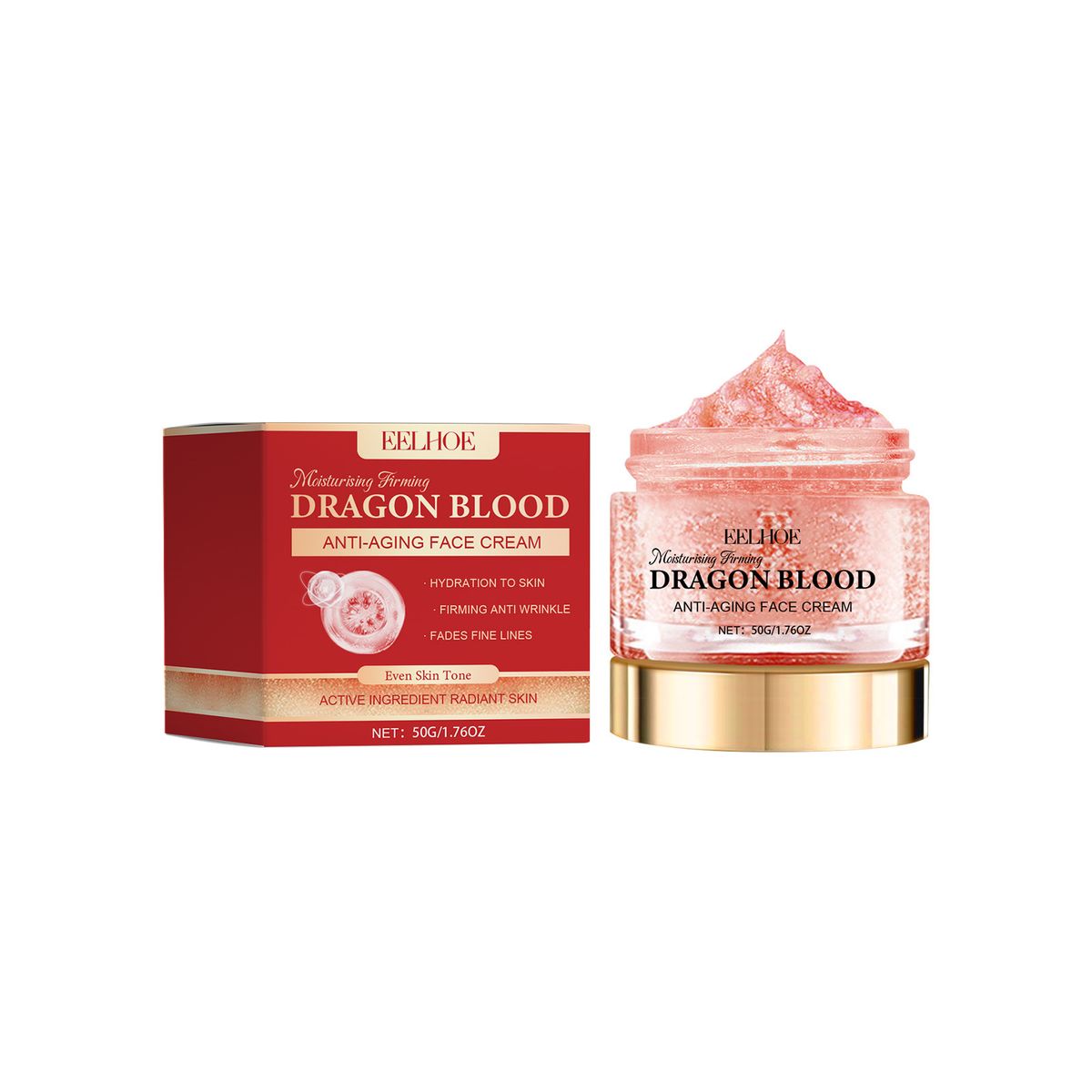 EELHOE Dragon Blood Care Series Hydrating, Softening, Elasticizing, Firming Moisturizing Delicate Facial Skin_voghion.com