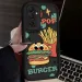 Soft Back Case for Samsung Galaxy A35 A55 A15 A25 A16 A06 A05 A05S A24 A13 A23 A12 A22 A32 A52 A71 A51 4G Funny Hamburger Cover_voghion.com