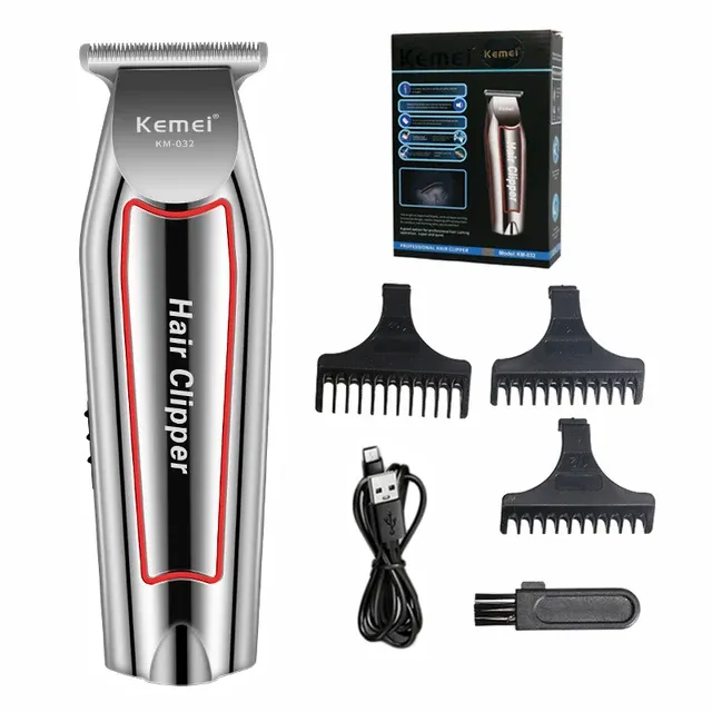 Electric Beard Trimmer For Men Clipper Hair Cutter Hine Haircut Grooming Kit_voghion.com
