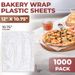 Pack Plastic Plastic Deli Inches. L Wrap Wrap Sheets 12 10.75 PopUp Sheets. Bakery Plastic And Clear Deli Sheets. PreCut X 1000_voghion.com