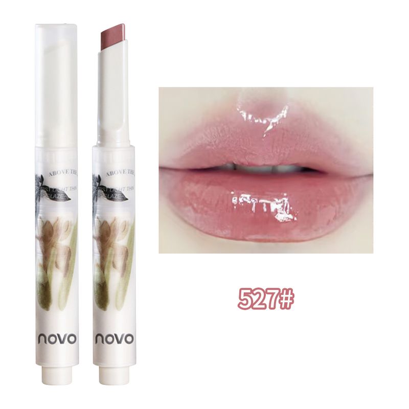 6-kleuren jelly lippenstiftpen waterdichte spiegelglans lippenstift hydraterende sexy lippenstift duurzame lippenstiftcosmetica_voghion.com