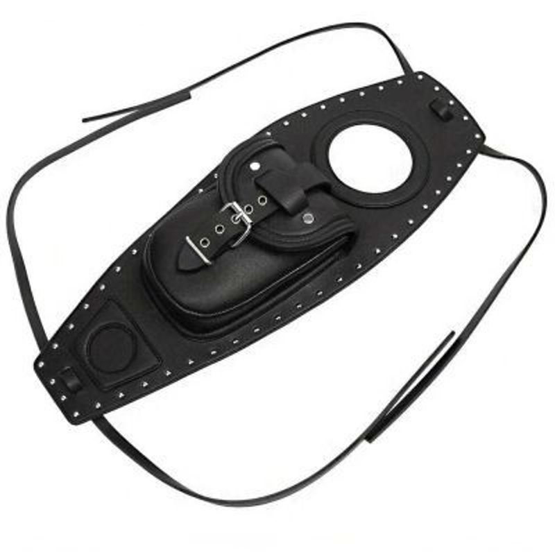 Motorcycle Tank Bag For Benda Golden Chinchilla 300GV 300S - Front Mount Storage For Harley Touring_voghion.com