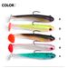 Lead-Wrapped Fish T-Tail Lure 6.5g 12.5g Single Hook Full Swim Layer Sinking Simulation Soft Bait_voghion.com