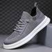 Men's Slip-On Sneakers - Breathable Knit Mesh Casual Shoes For Walking & Daily Wear (Lightweight Comfortable & Easy On/Off Design)_voghion.com