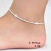 Hot Selling Baby's Breath Anklet For Women, Trendy And Popular Simple Ankle Chain_voghion.com