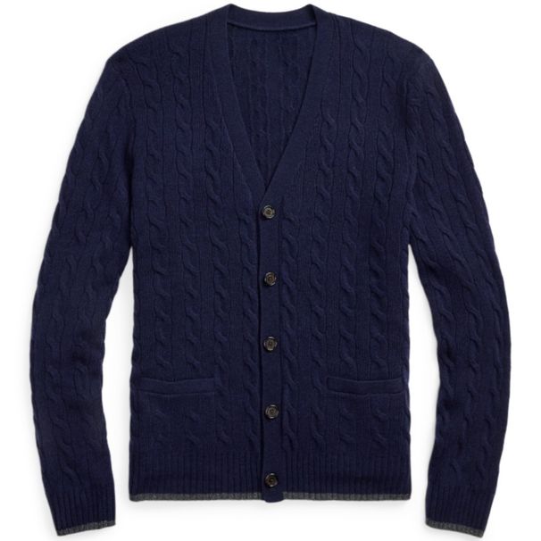 Men's Clothing Spring And Autumn Knitted Cardigan Men's V Neck Twisted Pocket Sweater Knitted Men's Cardigan Jacket Men_voghion.com