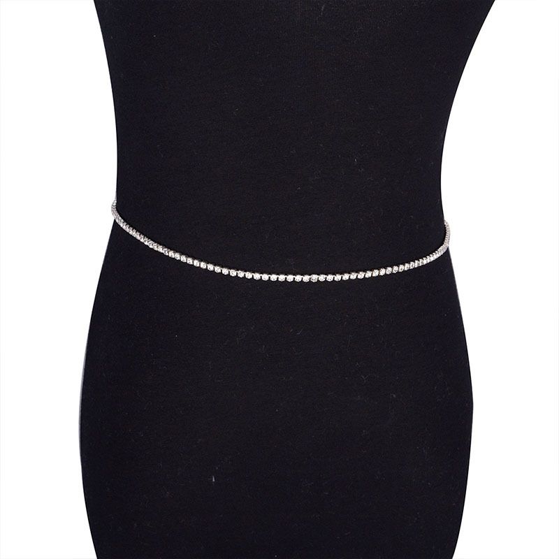 Mode Künstliche Strass Körper Schmuck Schmetterling frauen Kette Gürtel Nette Schmetterling Bauchnabel Kette Bikini Taille Kette_voghion.com